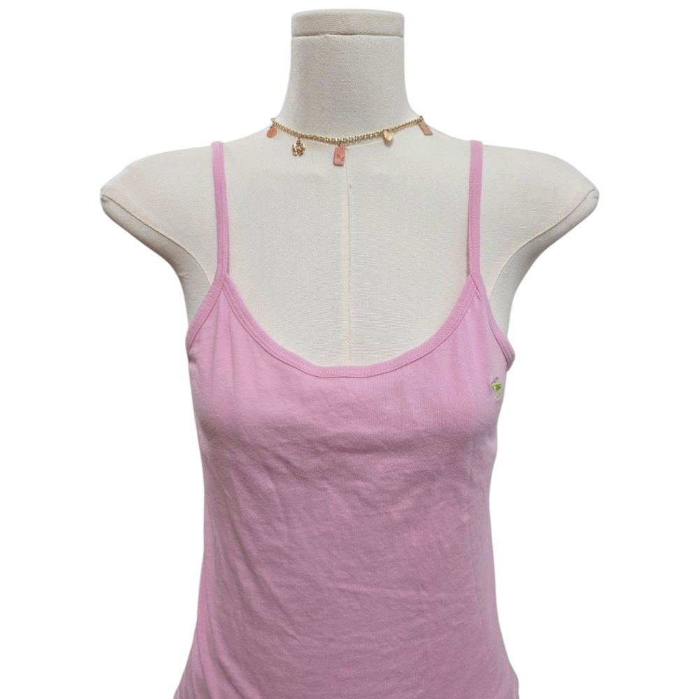 !! SOLD !! Abercrombie Vintage Pink Camisole Top - Picture 2 of 5